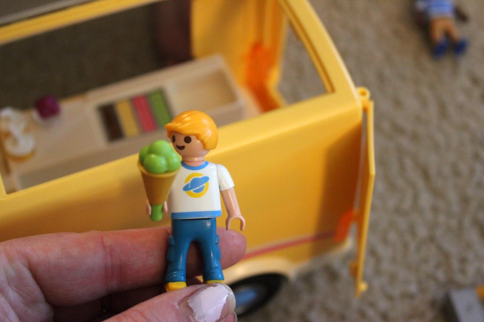 playmobil city life ice cream truck