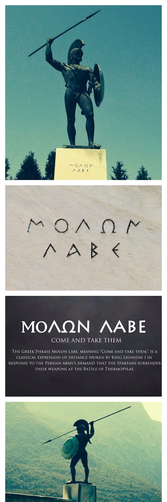 Thermopylae speech image