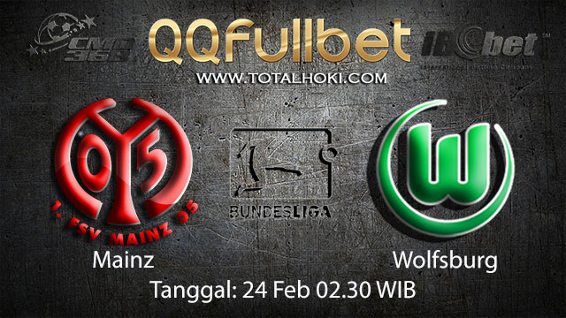 PREDIKSI BOLA - PREDIKSI TARUHAN BOLA MAINZ VS WOLFSBURG 24 FEBRUARI 2018 ( GERMAN BUNDESLIGA )