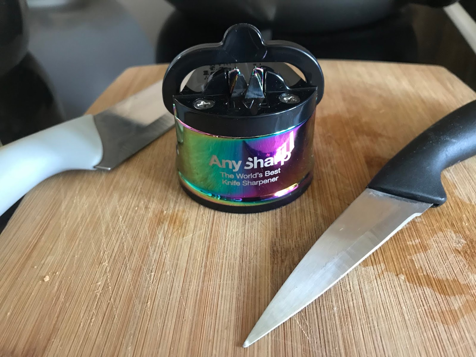 AnySharp Knife Sharpener - Review