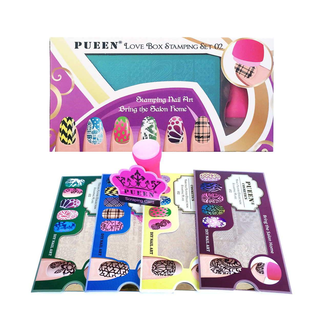 Pueen Lover Plate Collection Box II - Swatches & Review by Olivia Jade Nails