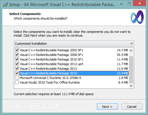 Download Visual C Redistributable All Packages