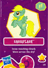 My Little Pony Wave 6 Sassaflash Blind Bag Card