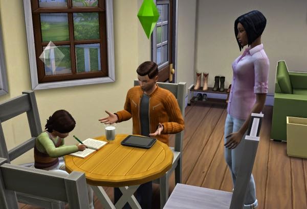Sims 4 homework missing university image