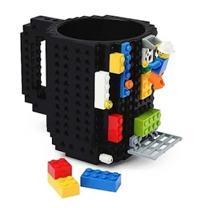Creative Coffee Cup Build-on Brick Mug Drinking Water Holder for LEGO Building Blocks Design Creative Coffee Cup Build-on Brick Mug Drinking Water Holder for LEGO Building Blocks Design