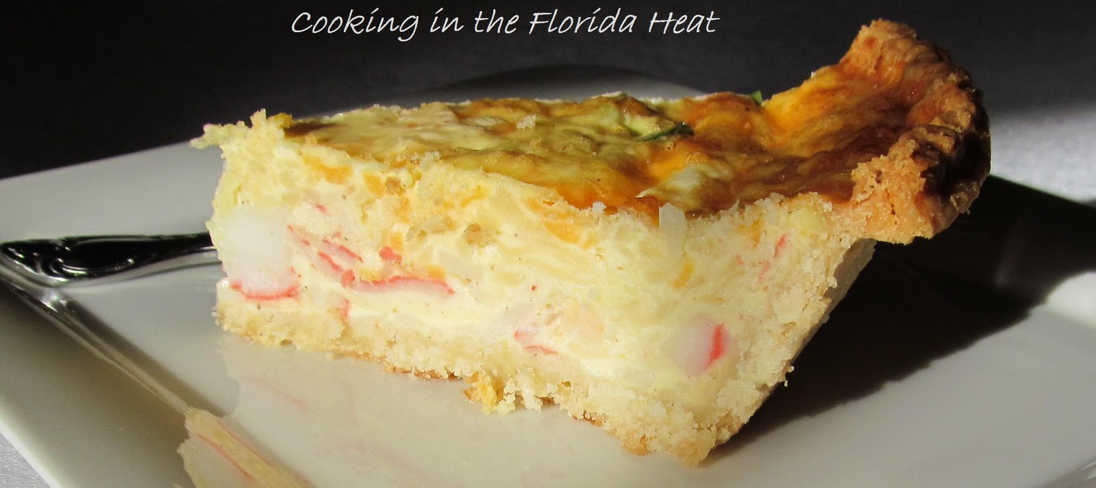 Cooking in the Florida Heat Seafood Quiche