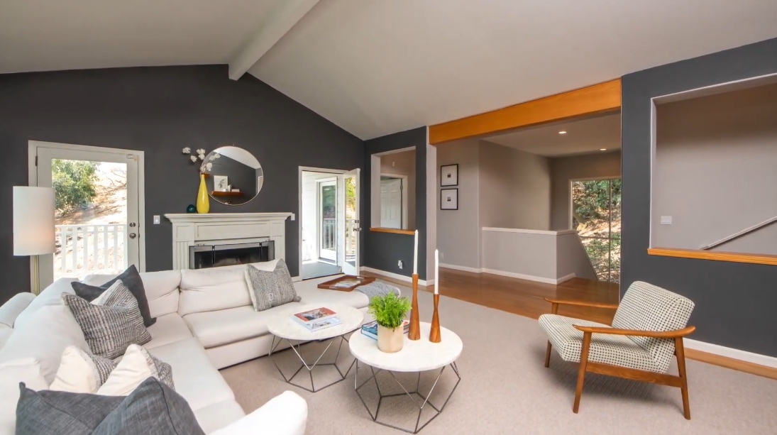 26 Photos vs. 247 Elizabeth Way, San Rafael, CA Luxury Home Interior Design Tour