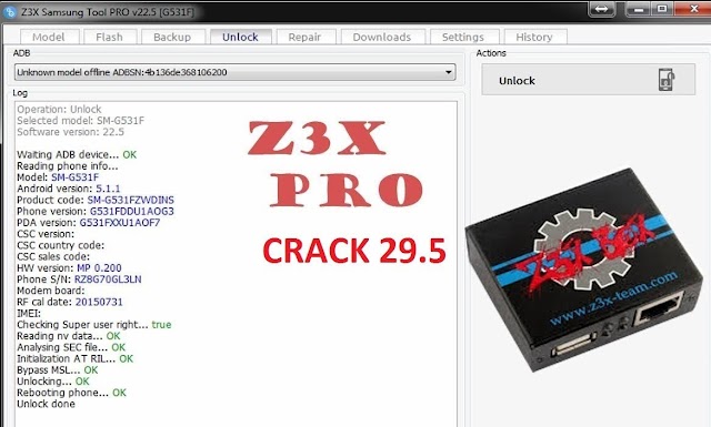 Z3X 29.8.208 Samsung Tool Pro Crack