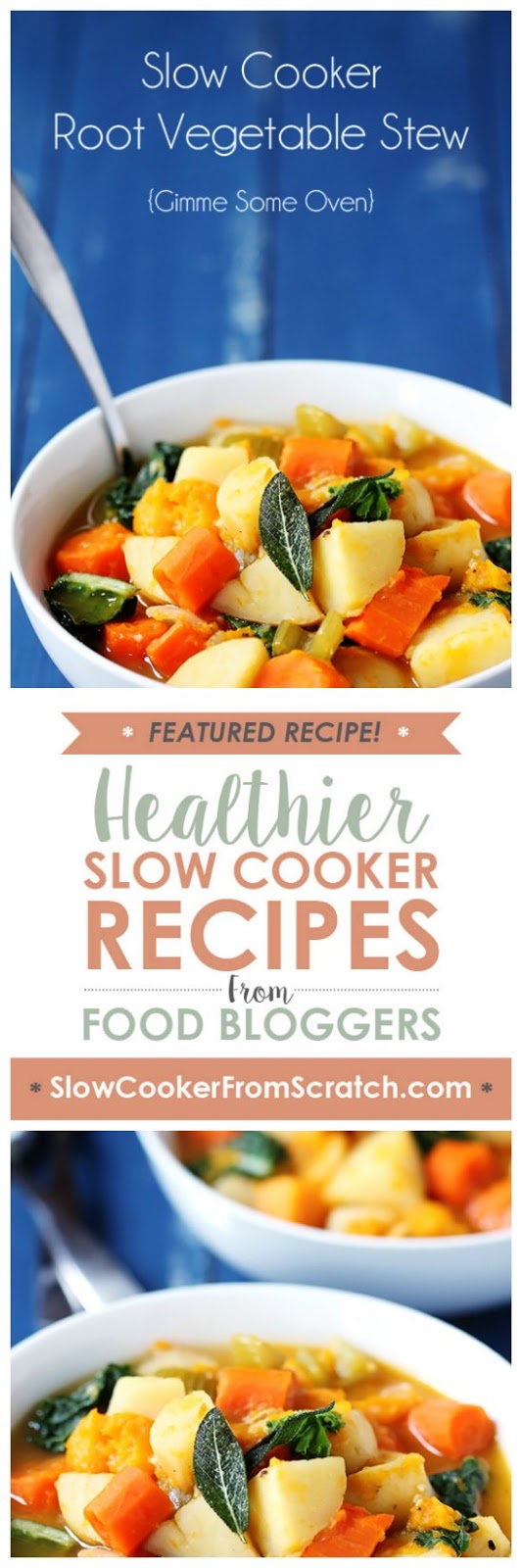 Slow Cooker from Scratch® Slow Cooker Root Vegetable Stew Recipe from