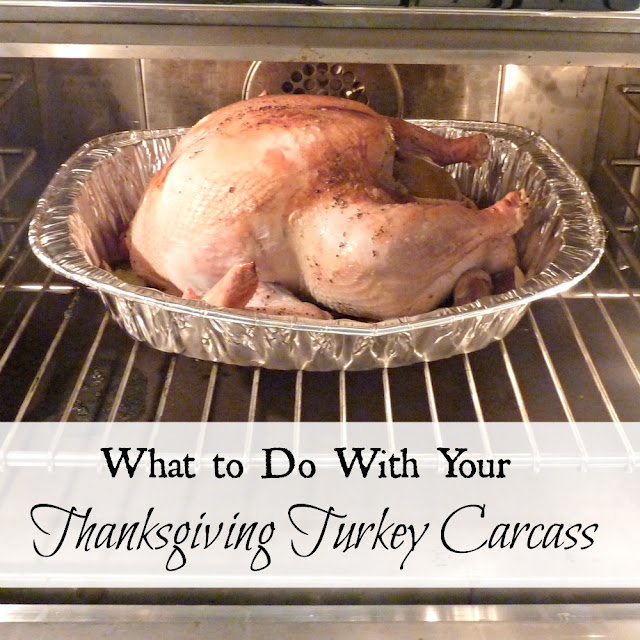 What to do with your turkey carcass.