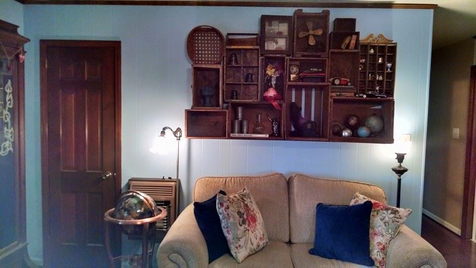 How To Decorate With Antique Wood Boxes Southern Gardening Gal