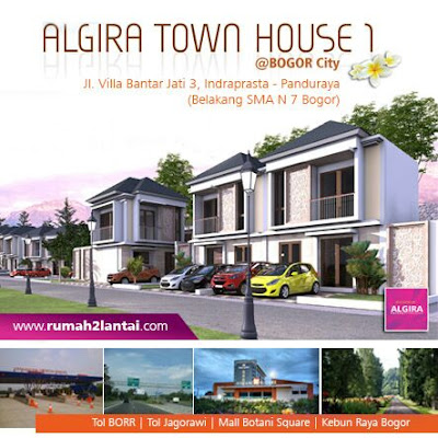 brosur Algira Townhouse 1 Indraprasta Bogor