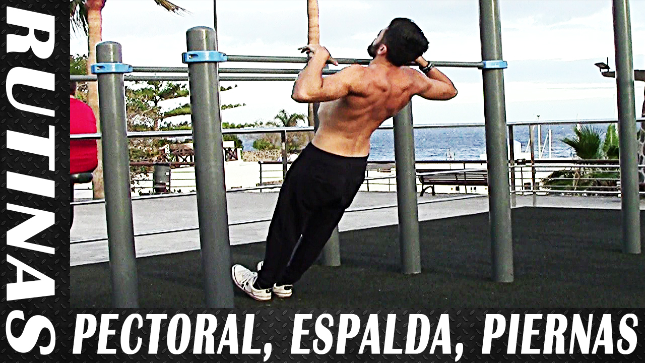 Rutina para espalda calistenia