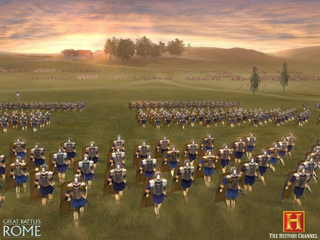 The History Channel: Great Battles of Rome Game Strategi PPSSPP