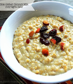 The Bestest Recipes Online: Slow Cooker Coconut Milk Overnight Oats