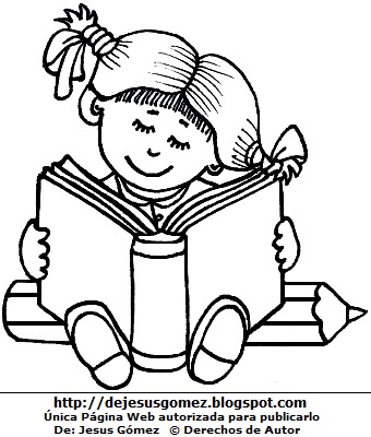 PÁGINA EDUCATIVA MADRE CREATIVA: DIBUJOS DE NIÑOS LEYENDO UN LIBRO PARA