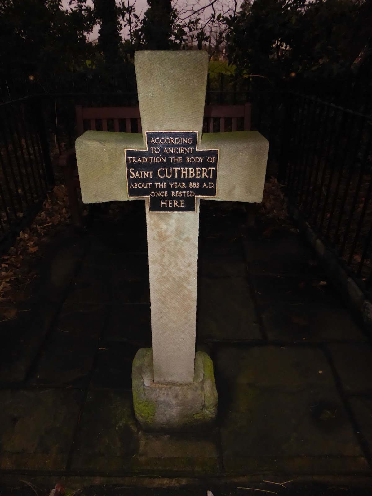 Random encounters with the unusual St Cuthbert's Cross