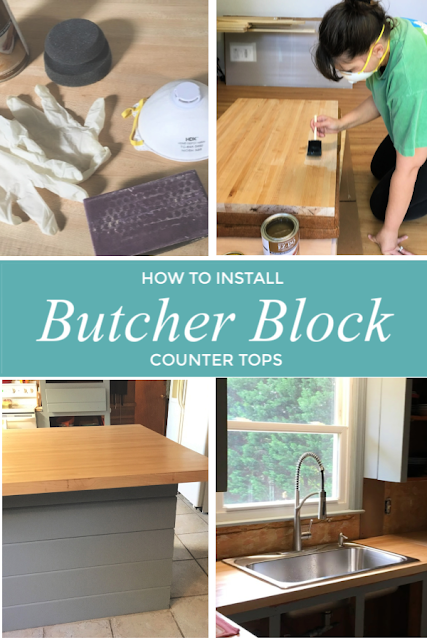 Tips on Installing Butcher Block Counters (One Room Challenge) 