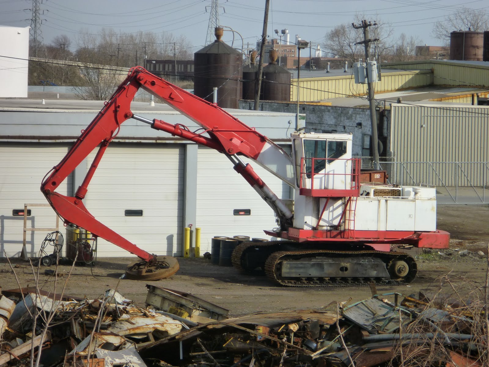 Civil Engineering Photos 57 Equipment Material Handler Magcrane