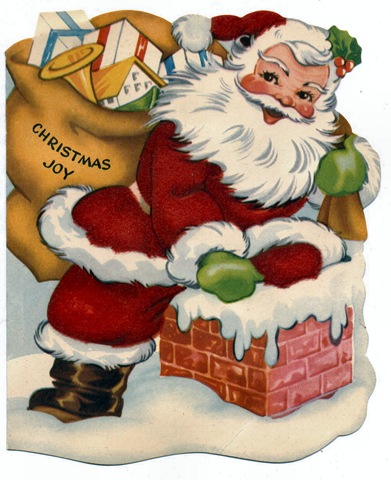 Images d'autrefois: Père Noël... images anciennes
