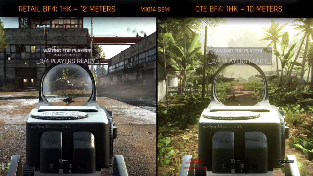 Shotguns foram nerfadas com a última atualização do Battlefield 4 CTE