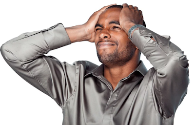 Frustrated man Frustrated man