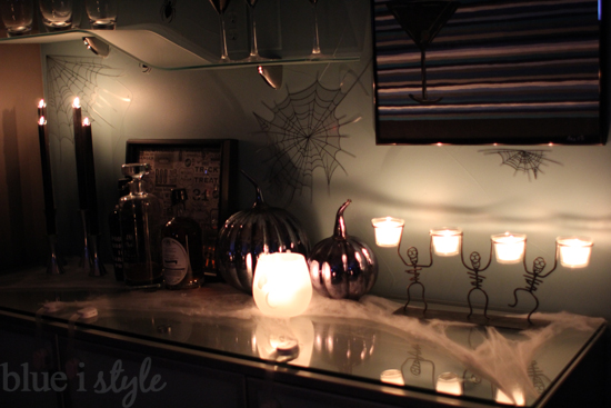 i am really happy with the way the kitchen decor came together but its especially fun at night when all of the candles are lit - Halloween Kitchen Decor i am really happy with the way the kitchen decor came together but its especially fun at night when all of the candles are lit - Halloween Kitchen Decor
