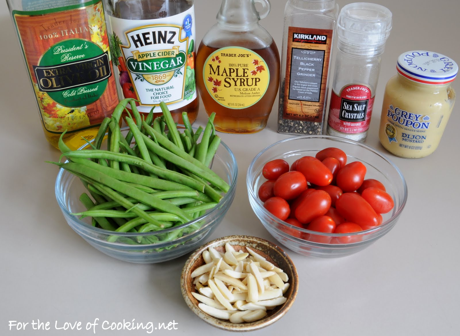 Green Bean Salad with Maple Dijon Vinaigrette For the Love of Cooking