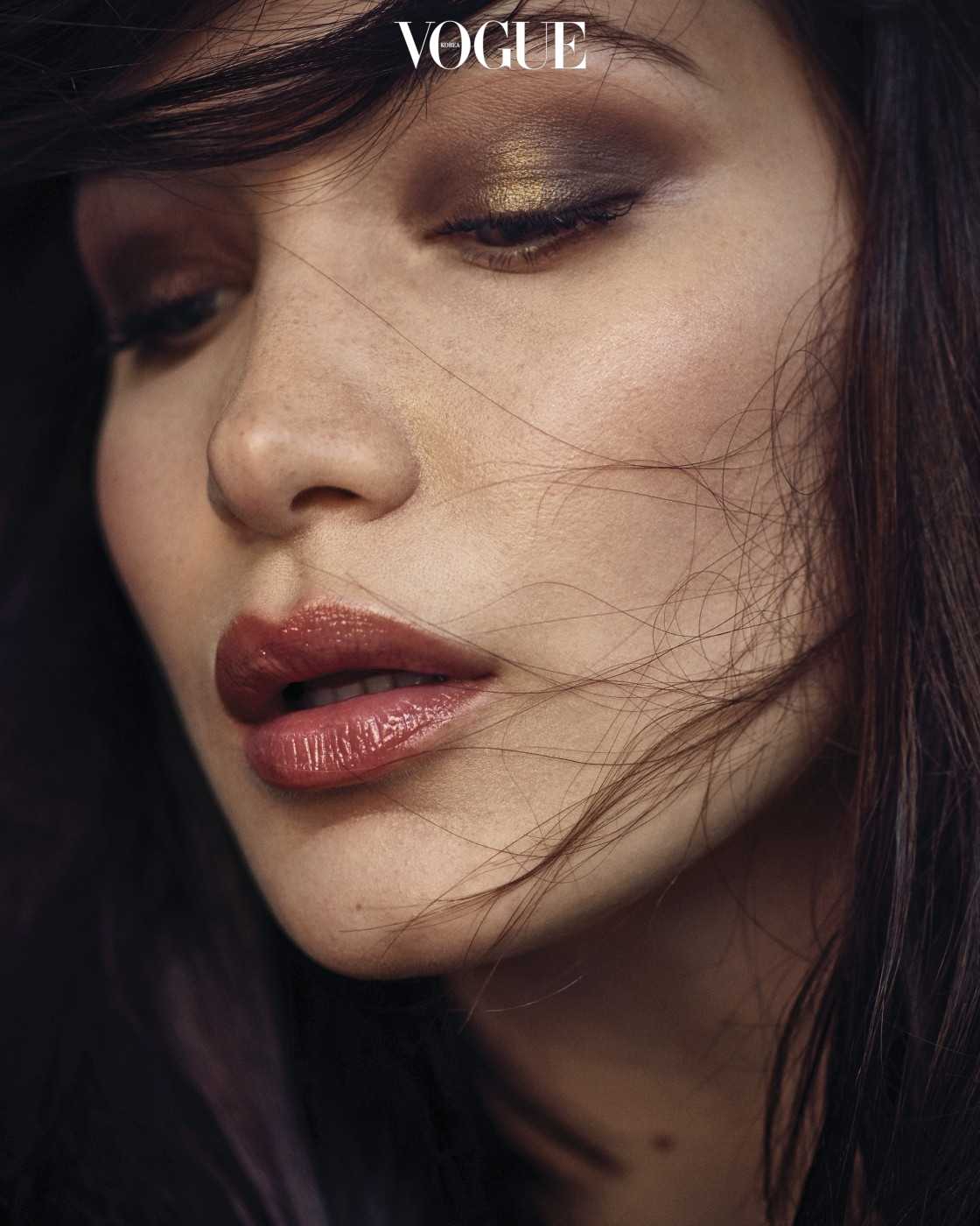 Bella Hadid dazzles in Dior designs for Vogue Korea