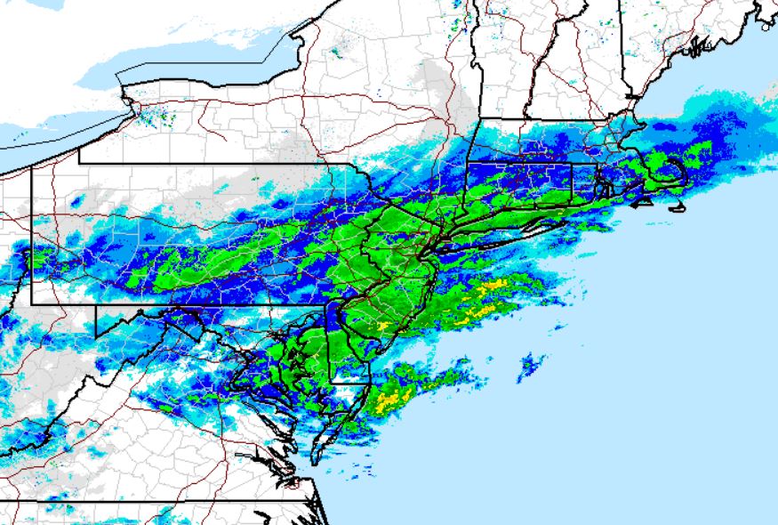 Weather Willy's Weather 4pm Update This Has a While to Go