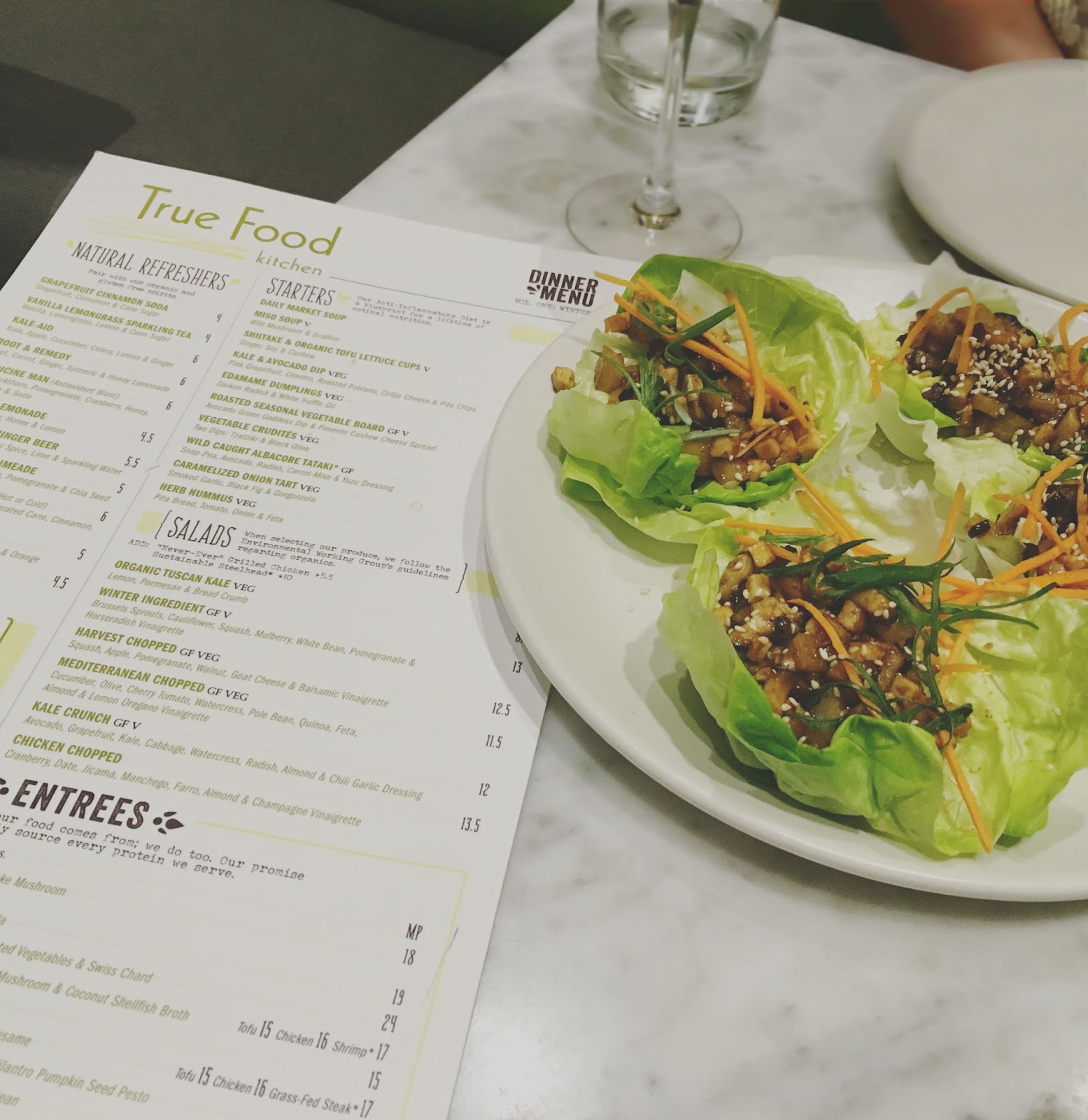 True Food Kitchen Menu true food kitchen | adventures in a new(ish) city True Food Kitchen Menu true food kitchen | adventures in a new(ish) city