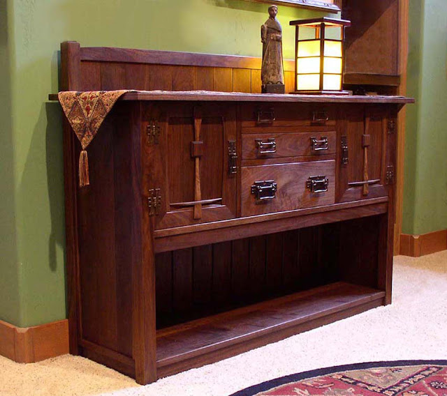 Heistand Woodwork Stickley inspired Credenza