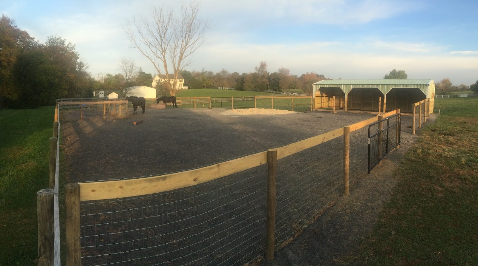 Building & Managing the Small Horse Farm Dry Lot Construction (with