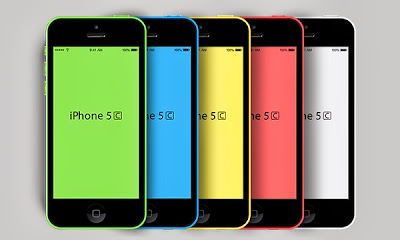 بي اس دي ايفون 5 سي الجديد iPhone 5C Psd