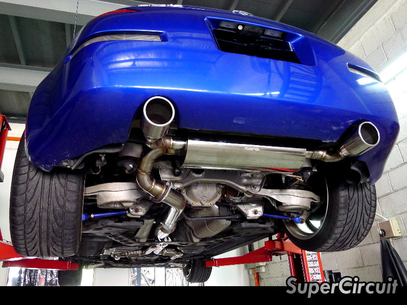 SUPERCIRCUIT Exhaust Pro Shop: Nissan Fairlady 350Z Exhaust System