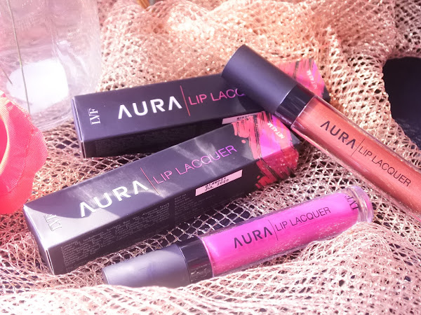 Lip Lacquer Aura LVF Cosmetics Bibir Secantik Aura Kasih