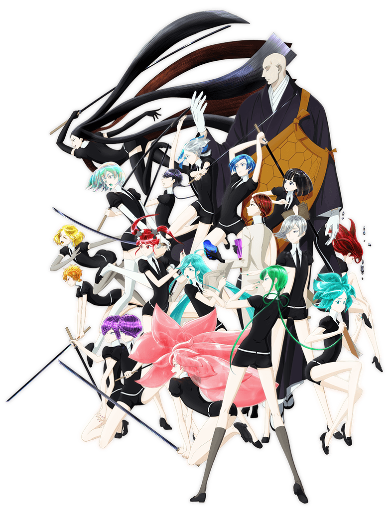 TRAILER, REPARTO Y ESTRENO DEL ANIME "HOUSEKI NO KUNI" Hikari No Hana