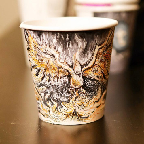 paper cup art ~ crafts and arts ideas