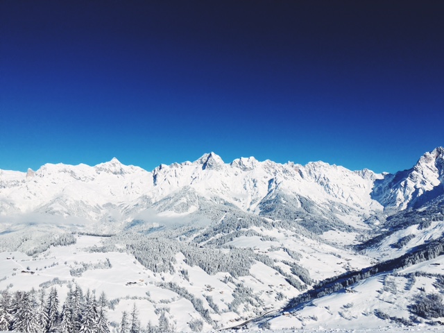 skiing in austria