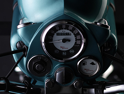 bullet classic 350 digital meter