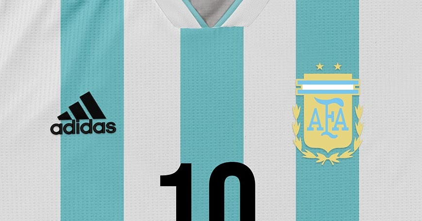 Argentina 2019 Copa America Home Kit Concept by Julio E - Footy Headlines