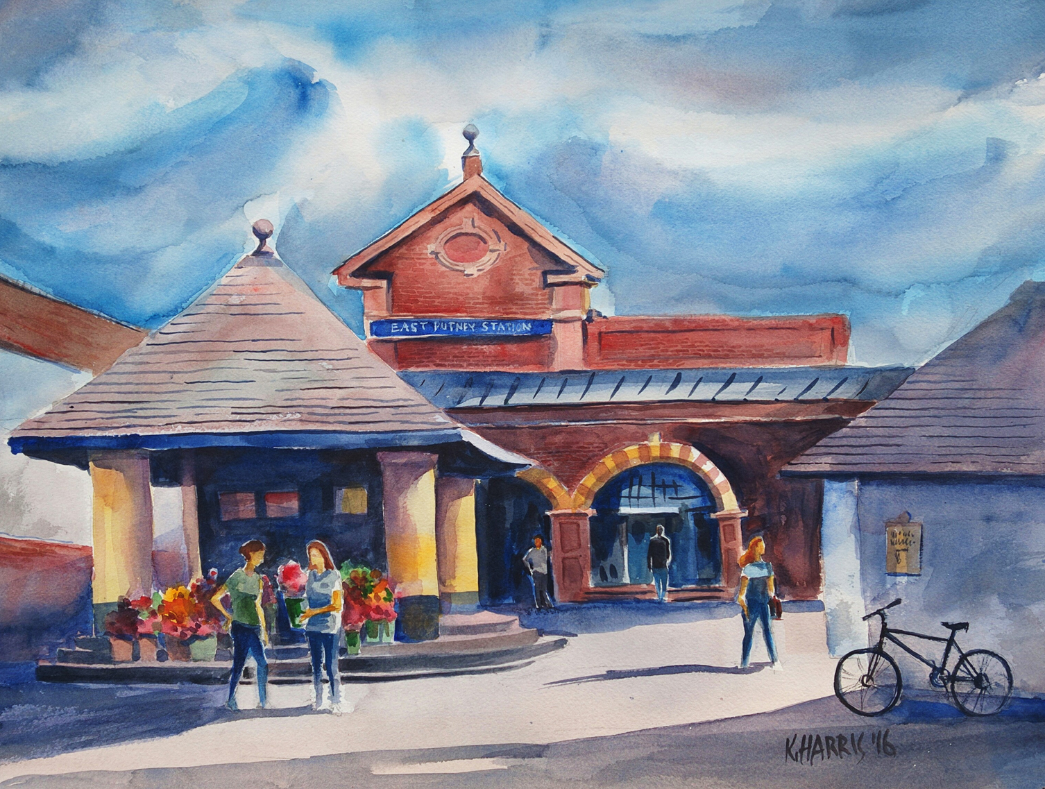 Ken Harris Watercolors February 2016
