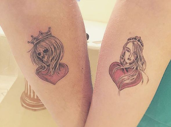 King and Queen Tattoos