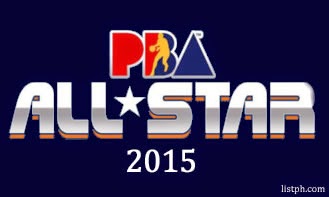 List of 2015 PBA All-Stars North and South Team Players