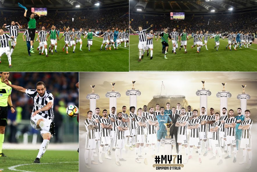 34 volte Juventus: 0-0 a Roma, #MY7H con un turno d'anticipo, 2° Napoli vincente sulla Sampdoria 34 volte Juventus: 0-0 a Roma, #MY7H con un turno d'anticipo, 2° Napoli vincente sulla Sampdoria