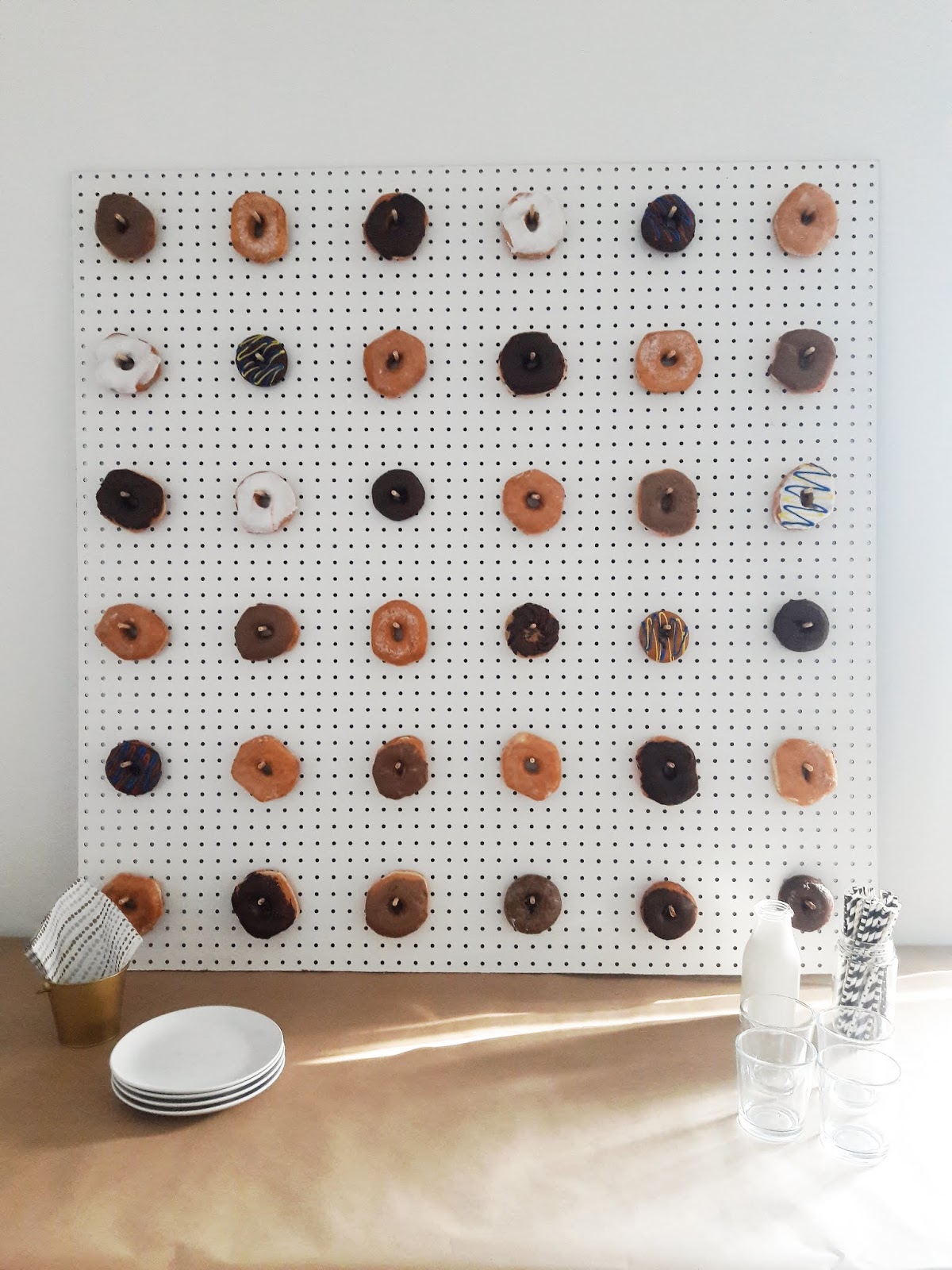 Autumn Amelia DIY Double Sided Donut Wall