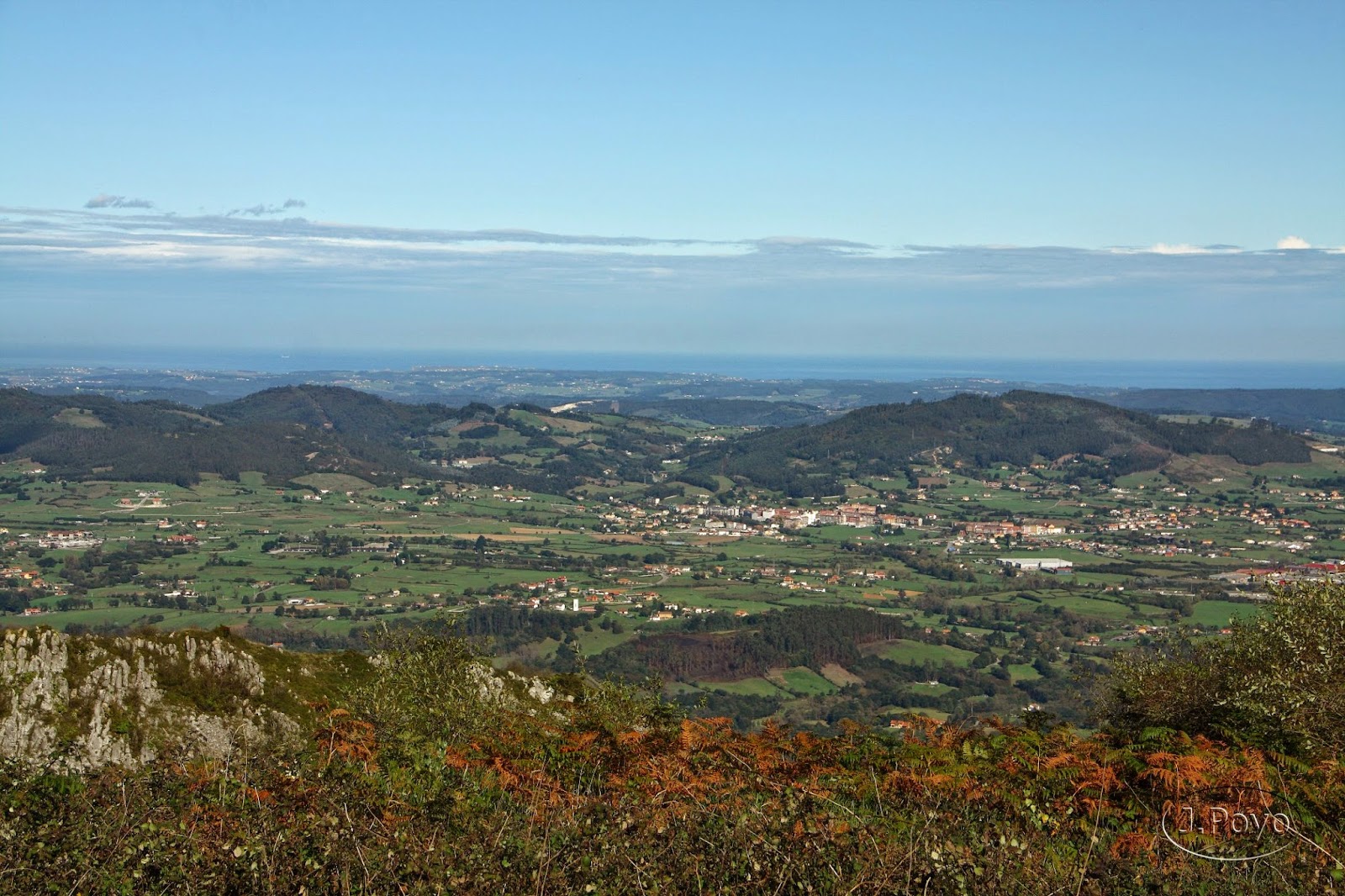 Vistas desde el Sagrado Corazón del Monte Naranco de Oviedo