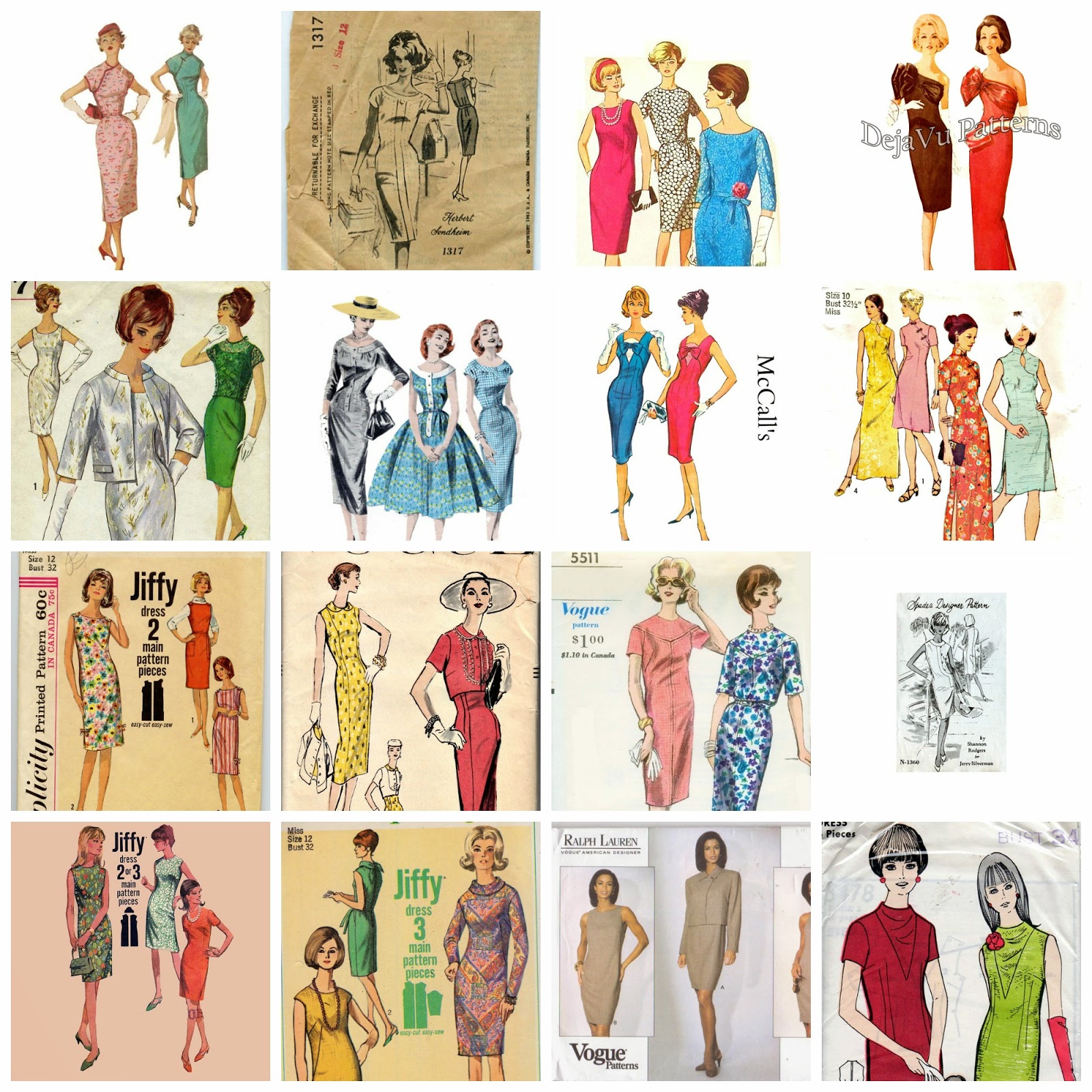 Pattern Patter : Focus On: Sheath Dresses