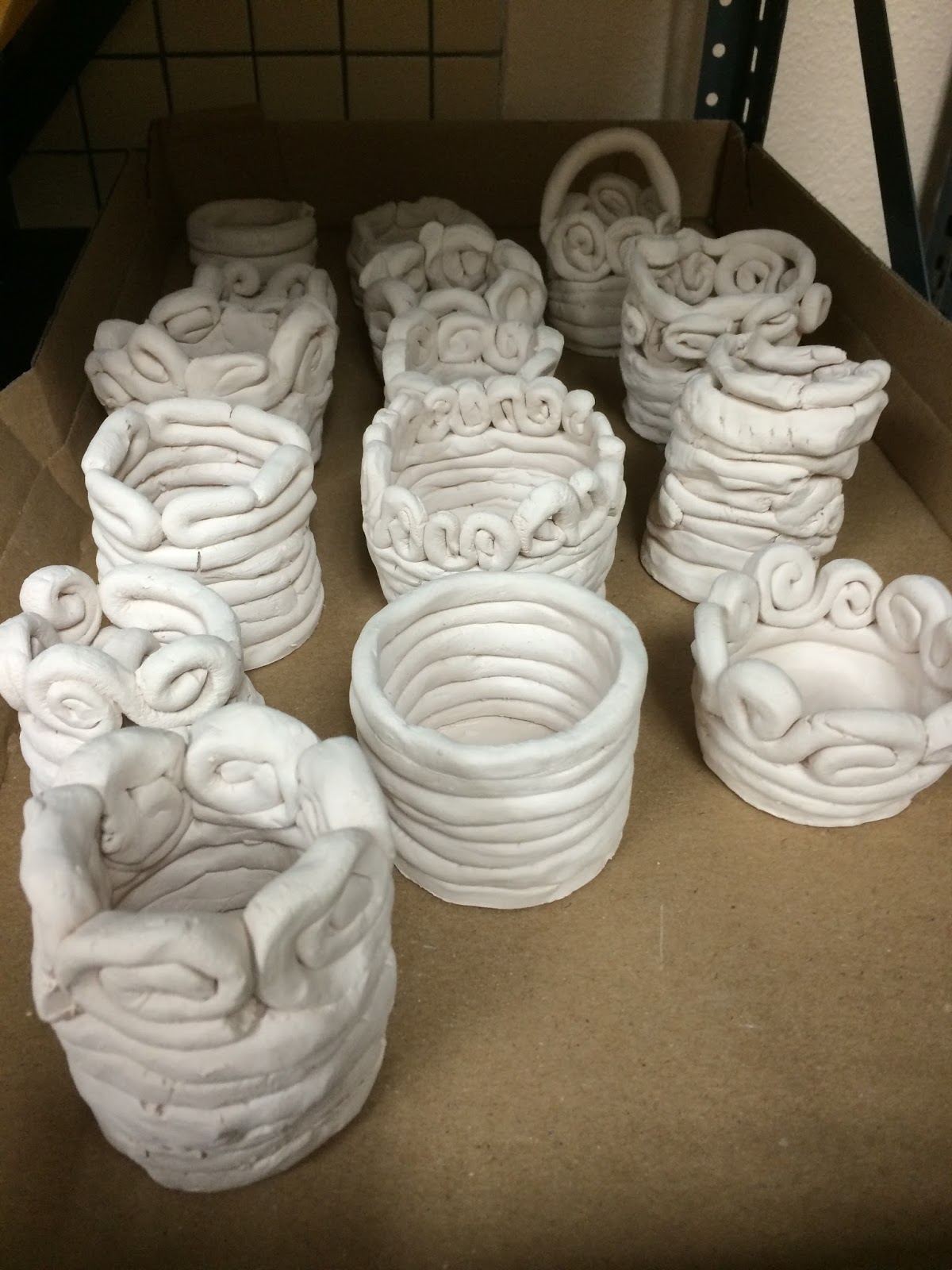 it's art day Metallic Coil Pottery Success