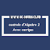 LES EXAMENS CORRIGES D ALGEBRE 2 PDF